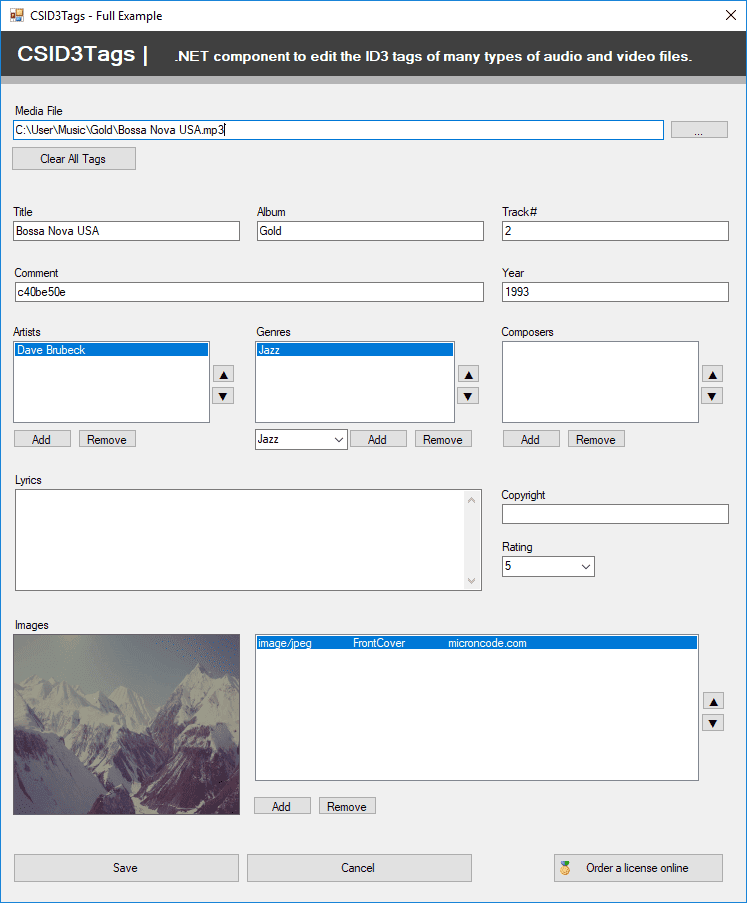 Microncode CSID3Tags